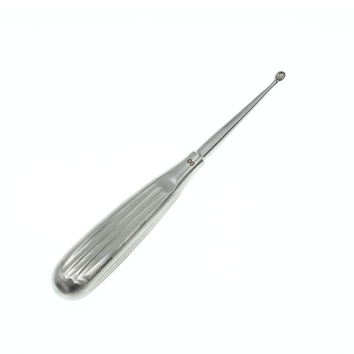 Sårslev bencurett Volkmann oval skarp 6mm bred 17cm