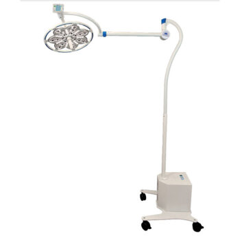 Operationslampa mobil med batteribackup 160 000 lux LED 440mm