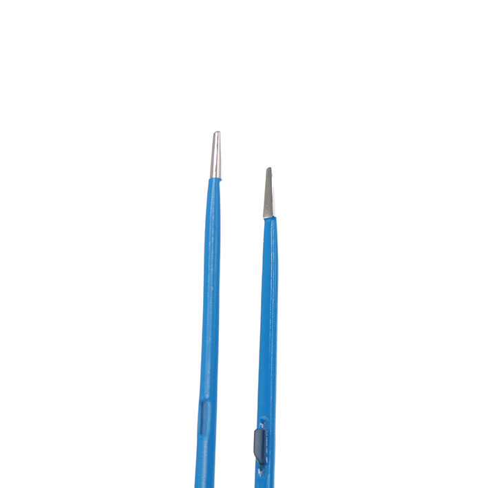 Pincett bipolär rak 1 mm i spets längd 220mm - Bild 2