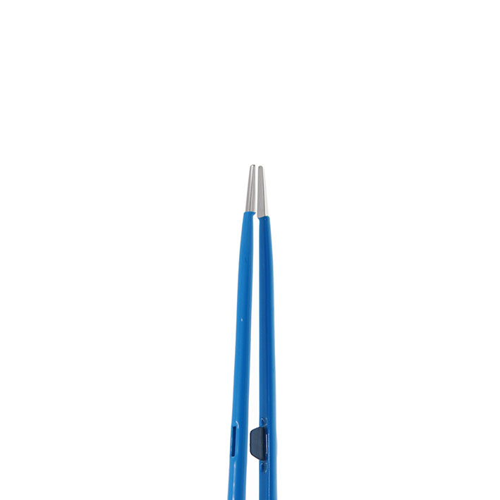 Pincett bipolär rak 1 mm i spets längd 220mm - Bild 3