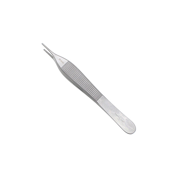Pincett Ewald Adson anatom 12,5cm - Bild 3