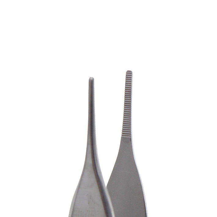 Pincett Ewald Adson anatom 12,5cm - Bild 2