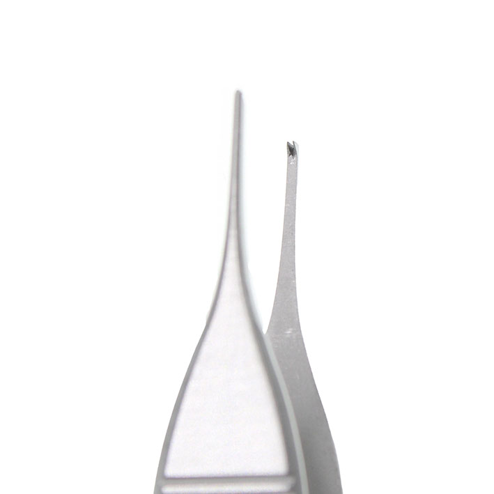 Pincett Ewald Adson micro med klo 1x2 12,5cm - Bild 2