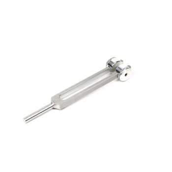 Medicinsk stämgaffel C-128 med dämpare aluminium 21cm