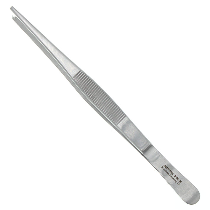Pincett standard med klo 1x2 16cm - Bild 3