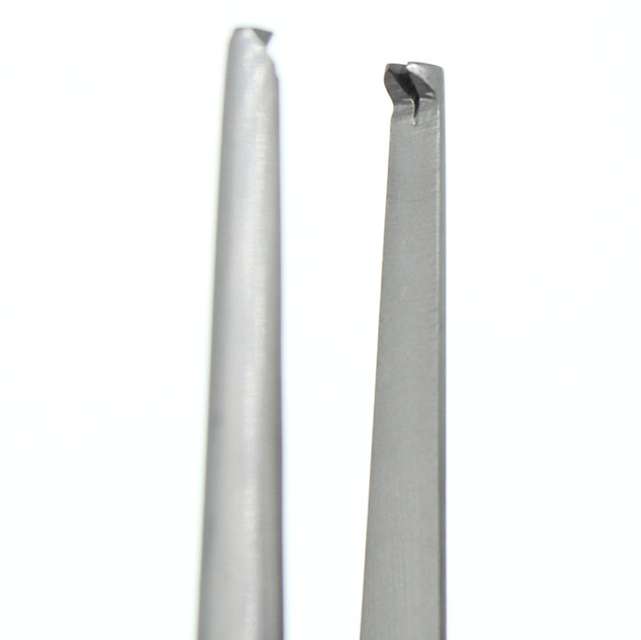 Pincett standard med klo 1x2 16cm - Bild 2
