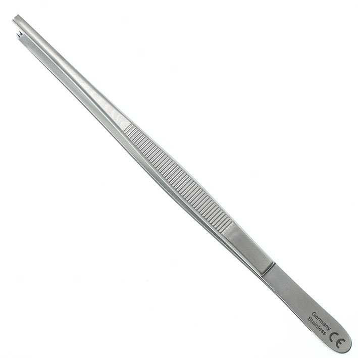Pincett kirurg med klo 2x3 20cm - Bild 3