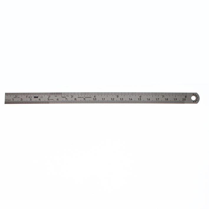 Kirurglinjal rostfritt stål bredd 13mm 20cm - Bild 2