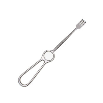 Sårhake Volkmann 3-kloig skarp 22cm