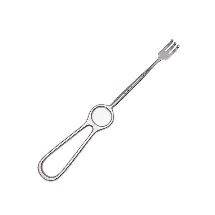 Sårhake Volkmann 3-kloig skarp 22cm