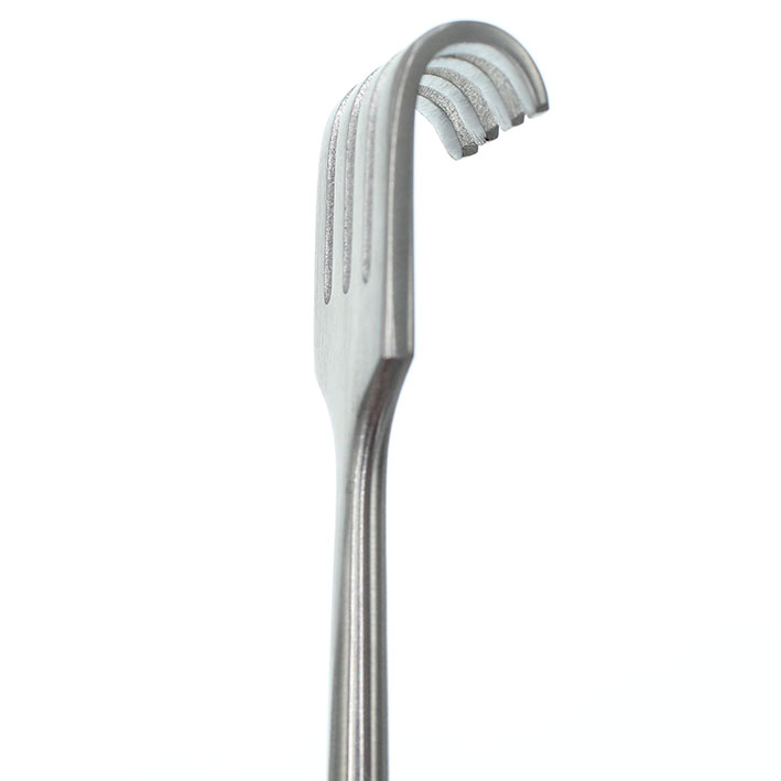 Sårhake Volkmann 4-kloig trubbig 22cm - Bild 2