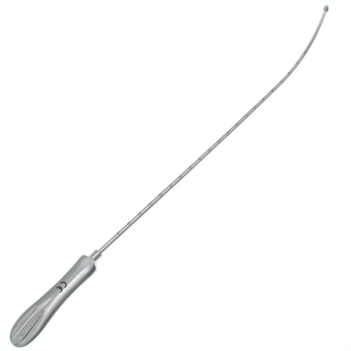 Uterussond Sims böjbar mjuk graderad 32cm