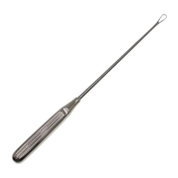 Cervixcurett Sims trubbig/fixerad 28cm, 7,5mm