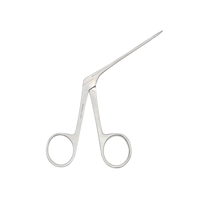 Krokodiltång öron mikro räfflat gap 4mm 8cm
