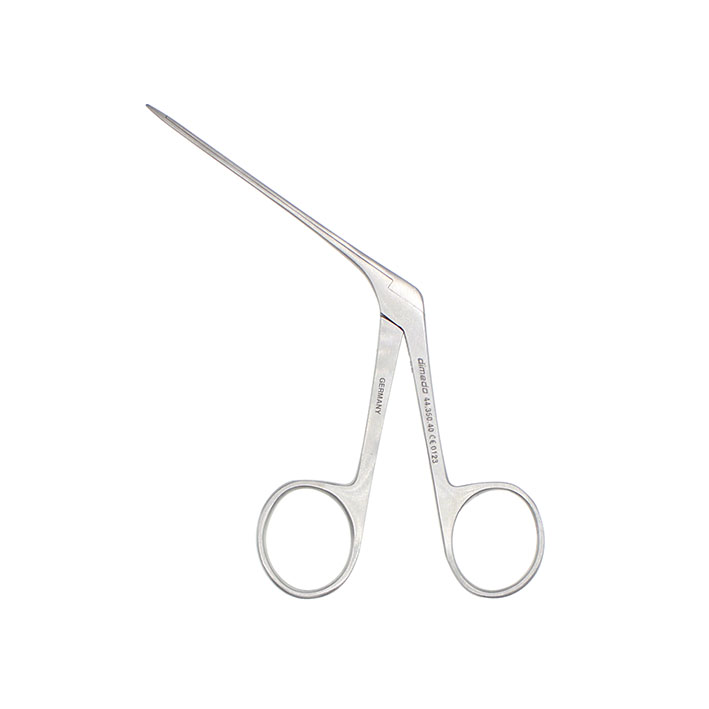 Krokodiltång öron mikro räfflat gap 4mm 8cm - Bild 3