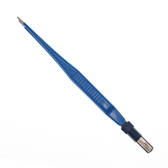 Pincett bipolär rak 1 mm i spets längd 240mm - Bild 3