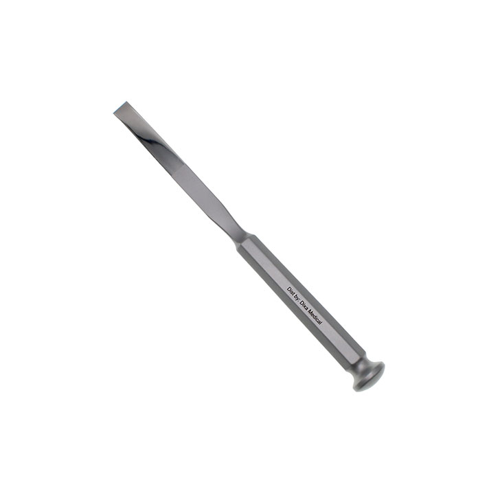 Mejsel Hibbs rak 10mm avsmalnande till 2mm 20cm - Bild 4