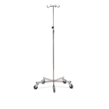 Infusionsställ droppställning 4 krokar 131-230cm