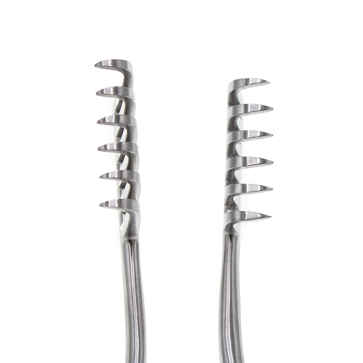 Retraktor Adson vänster skarp klo 6×6 27cm - Bild 2
