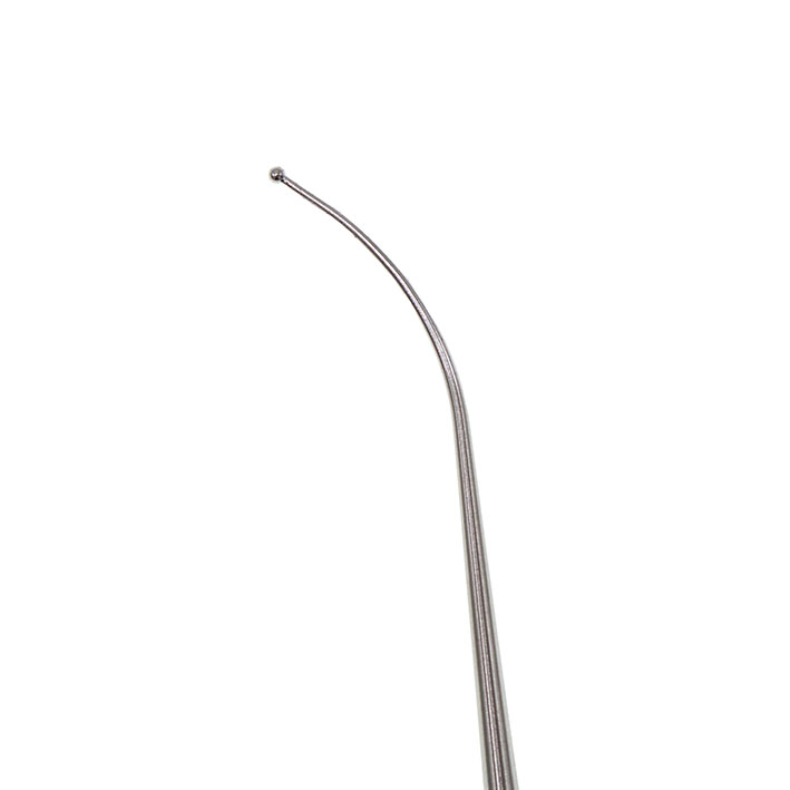 Osteumsond Kuhn-Bolger dubbeländad höger vinklad 21cm - Bild 3