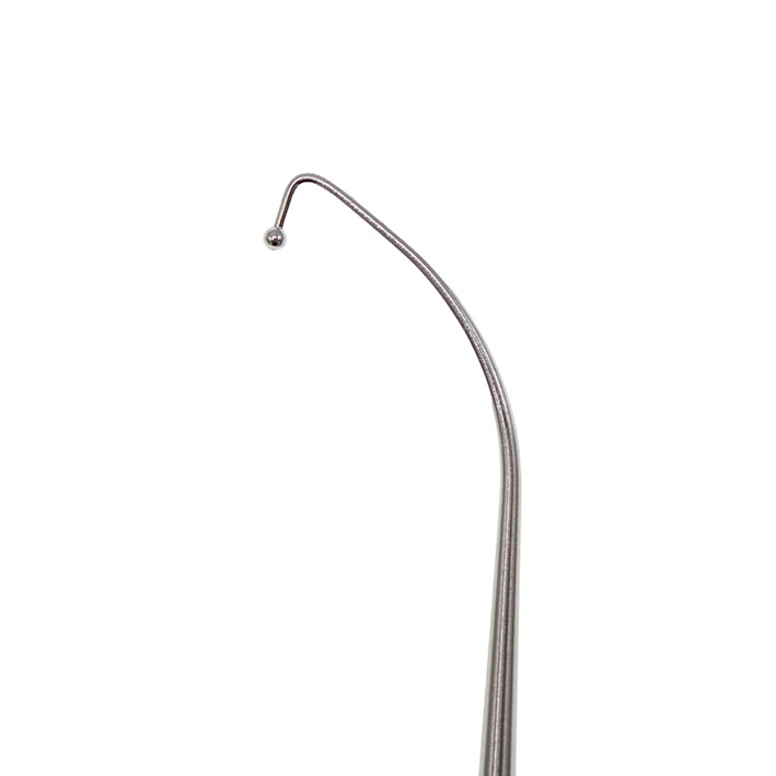 Osteumsond Kuhn-Bolger dubbeländad höger vinklad 21cm - Bild 2