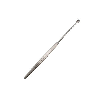 Curett antrum oval böjd 7mm 20cm