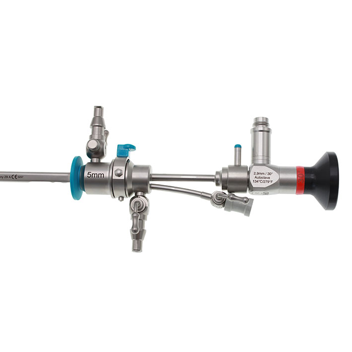 Hysteroskop komplett, 216mm, 5mm - Bild 2