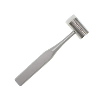 Hammare aluminium med teflon och metall Ø25mm 205g 19cm