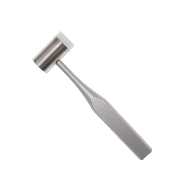 Hammare aluminium med teflon och metall Ø25mm 205g 19cm - Bild 2