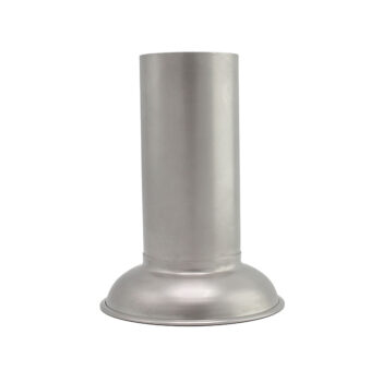 Termometerställ cylinderburk fotplatta rostfri 75x175mm